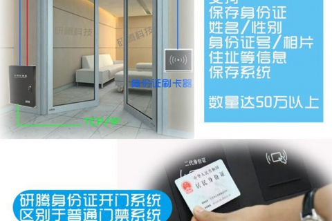 研腾YT-M200身份证门禁管理系统
